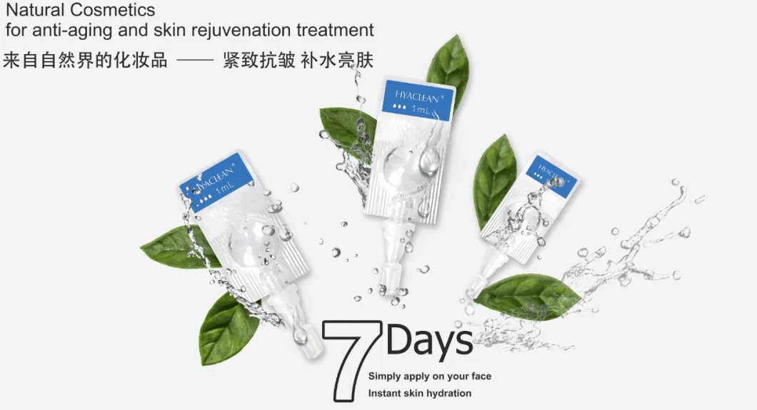Hyaclean Hyaluronic Acid Extract Skin Care Booster in Essence Facial Essence Nmpa FDA Approved