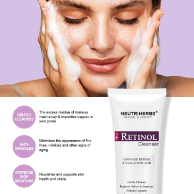 Corea piel facial hidratante suave aceite de control diario de limpieza Limpiador Facial nutritivo