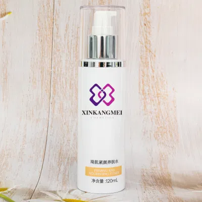 Fábrica de cosméticos OEM de suministro de tóner y nutritivo reafirmante