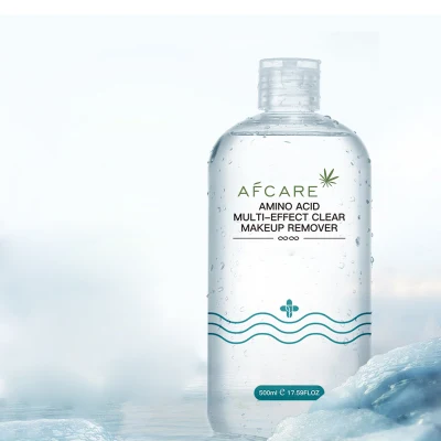 Removedor de Maquillaje OEM agua de limpieza de aminoácidos naturales hidratante