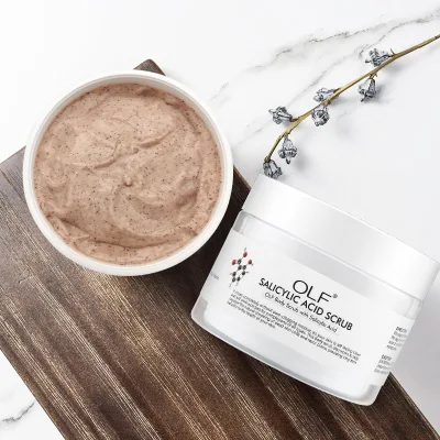  200 g de gel peeling exfoliante de limpieza profunda de Ácido Salicílico hidrata la piel rostro Crema Blanqueadora exfoliante corporal exfoliante