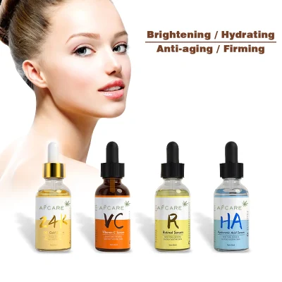  Etiqueta privada de la belleza de la Piel El Colágeno Suero - Luz - Aceite - Control de rizo - Whitening Facial Hidratante