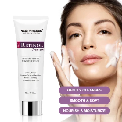 Neutriherbs Venta caliente alimentando Anti-Acne alisado Lavado de Cara Clening profundamente para piel grasosa