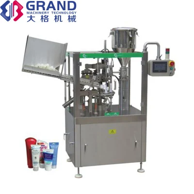 Crema de manos Crema esencia el tubo de plástico Máquina de Llenado y Sellado