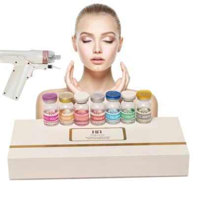  OEM ODM rejuvenecer la piel de color blanco brillante Meso suero para pistola de mesoterapia