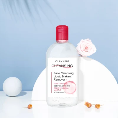  Vegan se enfrentan a limpiar el agua limpiador removedor de maquillaje