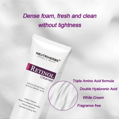  Private Label vitamina natural un aspecto más joven Anti Envejecimiento Facial Cleanser