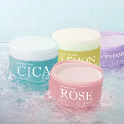 Logotipo personalizado Natural Maquillaje Remover no grasoso lavado facial profundo Limpieza bálsamo