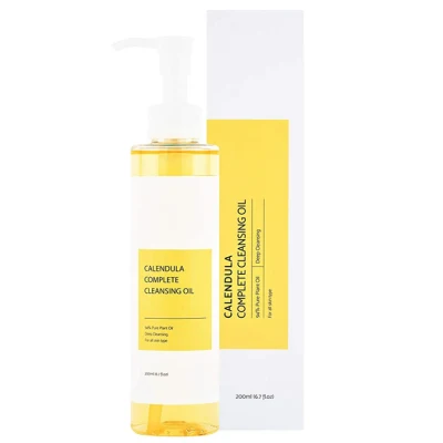  La Hidratación natural de caléndula completan el removedor de maquillaje profunda limpieza facial Oil