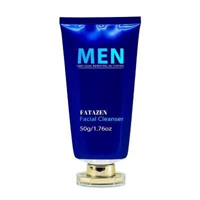 Control de aceite al por mayor Moisturizing lavado facial refrescante para hombres privado Etiqueta Cuidado de la piel diaria hombres Limpiador facial para la piel aceitosa