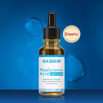  Logotipo personalizado al por mayor puro Vegano Orgánico C Collagen Facial Suero blanqueador Firming Anti Envejecimiento aclarando 20% ácido Hialurónico suero