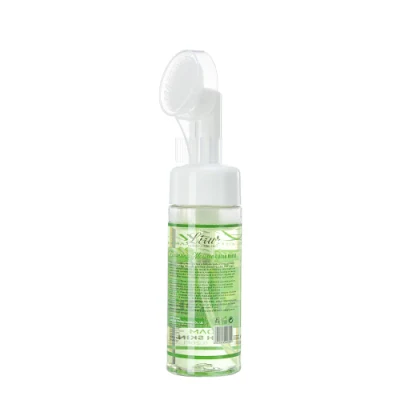 Venta en caliente Cuidado de la piel Aloe Vera Bubble Foaming Facial Cleanser Hidratante calmante con cabezal de cepillado