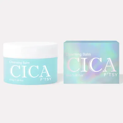 Sello privado Vegan CICA Limpieza bálsamo Smoothing 2 en 1 Maquillaje Limpieza bálsamo para la cara