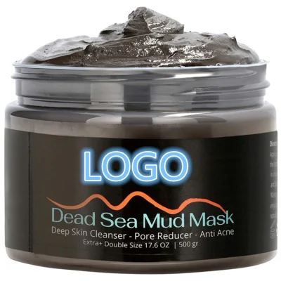  Natural puro personalizados Anti acné Mascarilla de barro Mar Muerto para el rostro y cuerpo