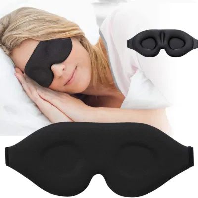  Máscara de sueño para hombres mujeres, Copa Conrecortada 3D Máscara para dormir y venda los ojos, Concaver Molded Night Sleep Mask, Block Out Light, Soft Eye Shade Cover