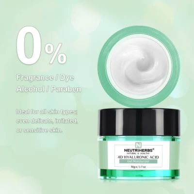 Comercio al por mayor productos cosméticos hidratantes Hidratante y Gel de rápida absorción de Ácido Hialurónico Crema Humectante con niacinamida