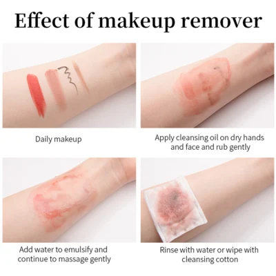 Maquillaje natural orgánico crema limpiadora facial Bálsamo Limpieza de la cúrcuma