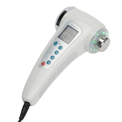  LED recargable ultrasónico Importar esencia suero Anti Wrinkle rejuvenecimiento de la piel El Colágeno Masaje Levantamiento de la pérdida de peso 4en1 El equipo de belleza