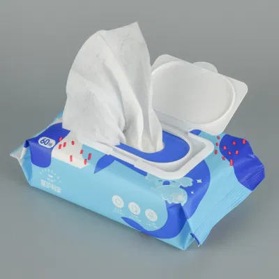 60pcs Limpieza multiuso toallitas desechables para adultos lavables para el baño