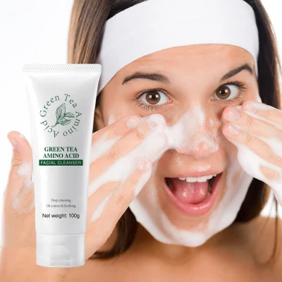 Cosmética Moisturizing Whitening Pore Crema de limpieza profunda facial lavado facial Limpiador