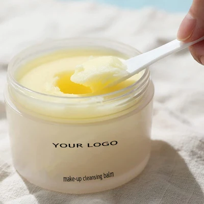 Orgánicos Cuidado de la Piel Maquillaje ojos labios rostro Vegan crema limpiadora profunda Bálsamo removedor de maquillaje