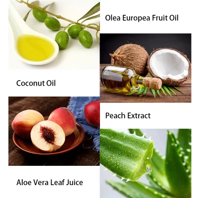 Venta caliente Hidrating Moisturizing Exfoliating mejorando la piel de pollo cuerpo de coco Crema de aceite