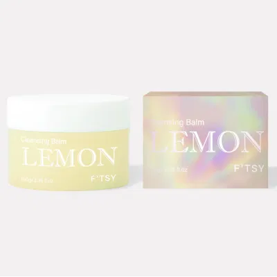 Marca privada de maquillaje de limón Remover Balm Nourishing 2 en 1 Bálsamo de limpieza para lavado de cara