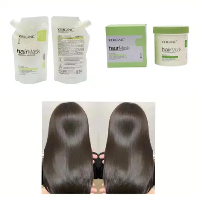 OEM/ODM Reparación de tinte capilar 800ml Biotina orgánica Natural Salon profesional Use acondicionador de vapor para cabello hidratante de proteínas