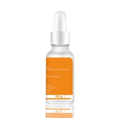 Etiqueta privada 5 en 1 Antienvejecimiento Antiarrugas reafirmando el aligeramiento Moisturizing Colágeno Vitamina C y E suero facial blanqueante para la cara