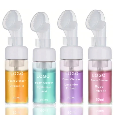 Limpiador facial espumoso Exfoliante Mousse de limpieza Cuidado de la piel Humectante Cepillo de lavado Cosméticos coreanos Maquillaje