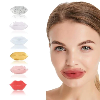 Trata de la belleza de la hoja de labio colágeno hidratación de la máscara para dormir las máscaras de labio Sexy