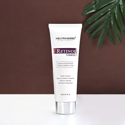 Natural Eliminar líneas finas Limpieza profunda todo tipo de Retinol de la piel Limpiador facial