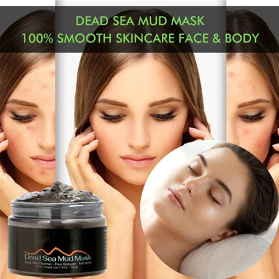 Natural puro personalizados Anti acné Mascarilla de barro Mar Muerto para el rostro y cuerpo