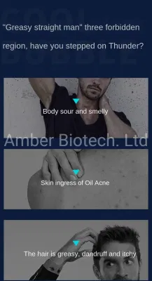 Amino Acido hombres′ S Mousse frío espuma cuerpo lavado