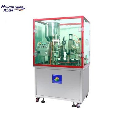  Precio de fábrica de proveedor fabricante de tubos automática semi Máquina para llenado y sellado Facial Cleanser