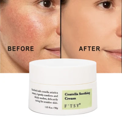 Mejor venta Reparación de la mancha hidratante relámpago Alga Marina escualane piel Cara de cuidado Centella Asiatica Crema Moisturizer