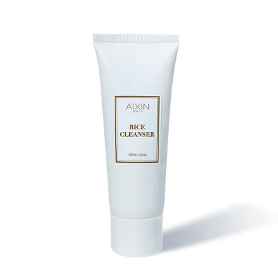 Los cosméticos de belleza cuidados de la piel Crema Hidratante Limpieza Profunda facial de arroz Cleanser