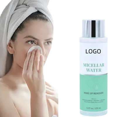 Esencia de la mejor venta Vcniacinamida Micellar limpieza agua de maquillaje Remover