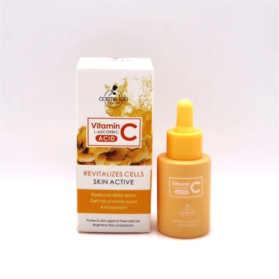  Logotipo CE VITAMINA C suero para cuidado de la piel Facial Cleanser Fórmula Activa suero antioxidante Anti Envejecimiento sueros Revitalizer iluminando
