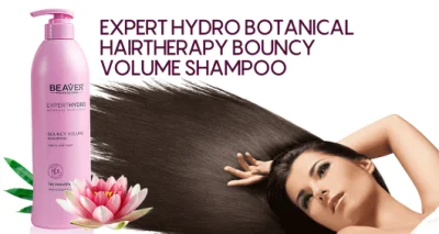 Private Label volumen saltarinas champú y acondicionador nutrir y zapatos para el cabello fino