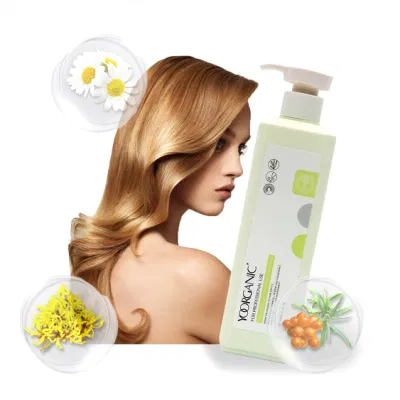  Etiqueta privada Sulfato libre Curly Cuidado del pelo Productos Champú de pelo Y acondicionador