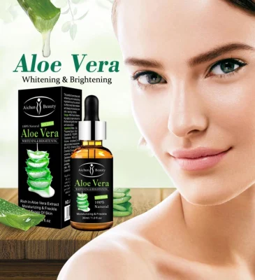  Aichun Hidratante de Aloe Vera Control de Aceite de aligerar la melanina de la Junta de acné facial reparar la piel suero esencia