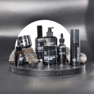  Todos los Natural Vitamin C Travel Skin Care Kit Cuidado de la piel Set para hombre