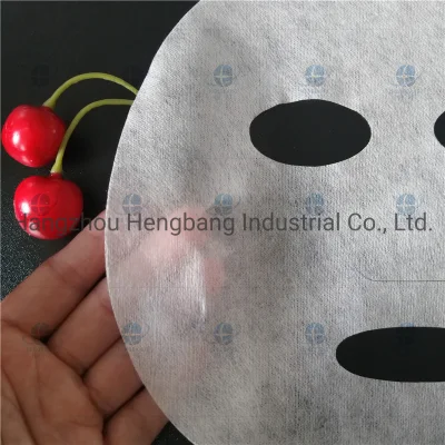  Nonwoven Super dura sin apoyo Die-Cut Hoja máscara facial de película (28 gramos)