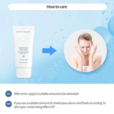 Ácido Hialurónico de calidad superior Hidratante humedad Aqua Serum Gel Moisturizer