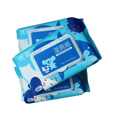 60pcs Limpieza multiuso toallitas desechables para adultos lavables para el baño