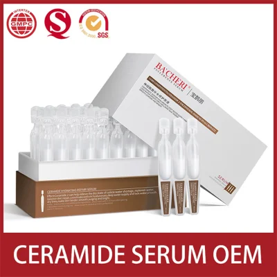  Cuidado de Piel de etiqueta privada Ceramide cara suero para blanquear la piel