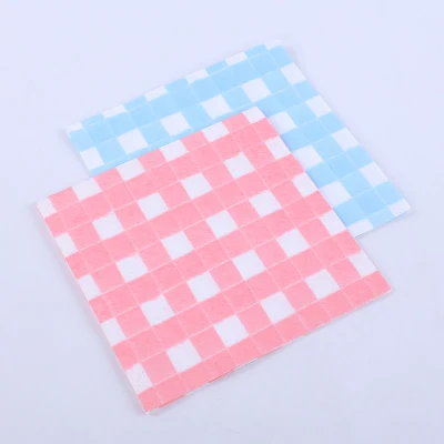 Eco-friendly rentable Multi-funcional desinfectar paño de limpieza paño absorbente Paño no tejido Cocina paño de encaje paño desechable con estampado