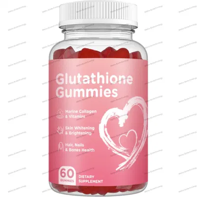  Suplementos de colágeno glutatión Gummies piel blanqueamiento colágeno Vitamina C