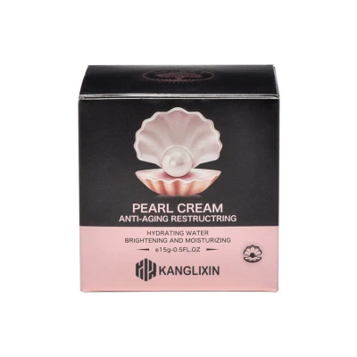  Hidratante Iluminación Moisturizante Cuidado de la piel etiqueta privada Anti-Aging Pearl Facial Crema facial Moisturizer